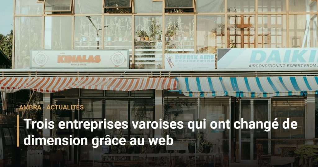 Trois entreprises varoises qui ont changé de dimension grâce au web