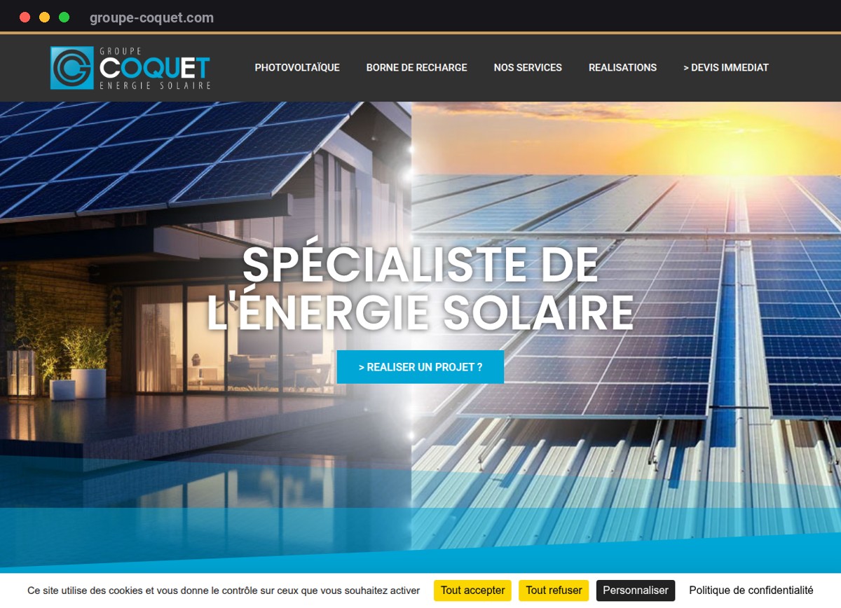 Réalisation Ambra · Groupe Coquet