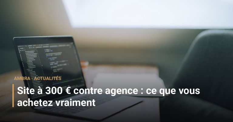 Site à 300 € contre agence : ce que vous achetez vraiment
